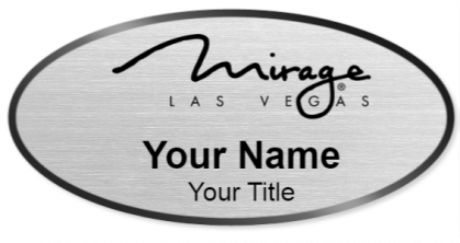 Custom name badges for Mirage Las Vegas