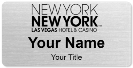 Custom name badges for New York New York Las Vegas