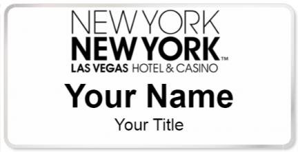 Custom name badges for New York New York Las Vegas