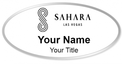 Custom name badges for Sahara Las Vegas