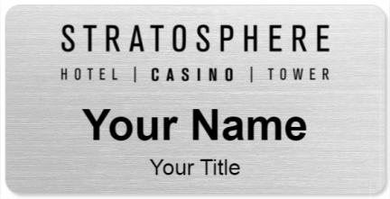 Custom name badges for Stratosphere Hotel & Casino