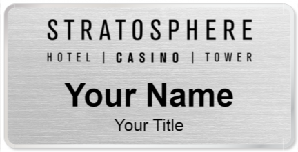 Custom name badges for Stratosphere Hotel & Casino