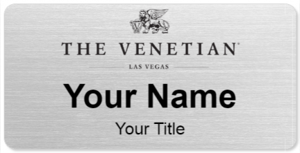 Custom name badges for The Venetian Las Vegas