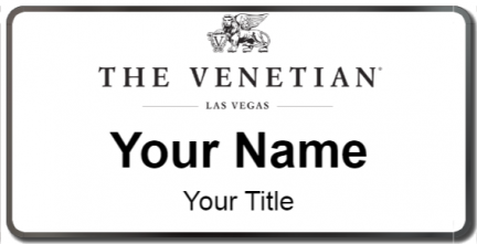 Custom name badges for The Venetian Las Vegas