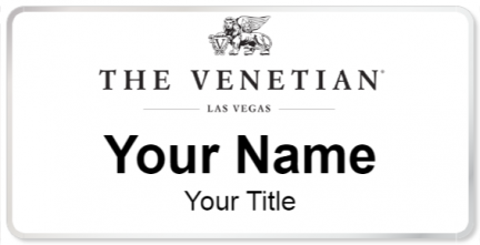 Custom name badges for The Venetian Las Vegas