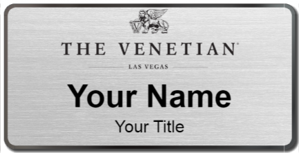 Custom name badges for The Venetian Las Vegas