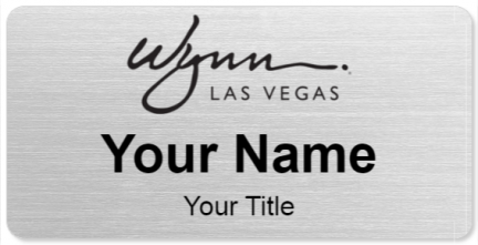 Custom name badges for Wynn Las Vegas