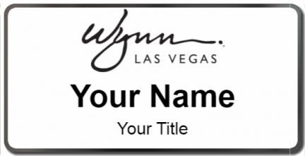 Custom name badges for Wynn Las Vegas