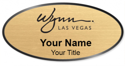 Custom name badges for Wynn Las Vegas