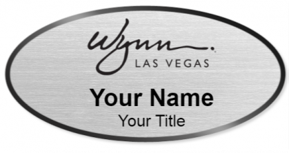 Custom name badges for Wynn Las Vegas