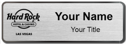 Custom name badges for Hard Rock Hotel & Casino Las vegas