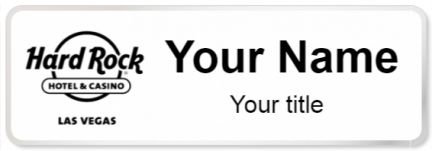 Custom name badges for Hard Rock Hotel & Casino Las vegas