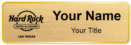 Custom name badges for Hard Rock Hotel & Casino Las vegas