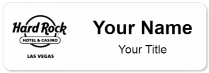 Custom name badges for Hard Rock Hotel & Casino Las vegas
