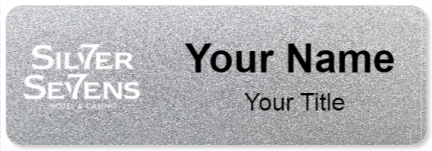 Custom name badges for Silver Sevens Hotel & Casino