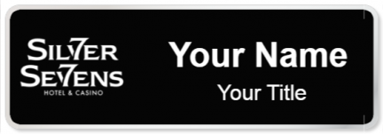 Custom name badges for Silver Sevens Hotel & Casino