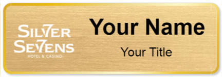 Custom name badges for Silver Sevens Hotel & Casino