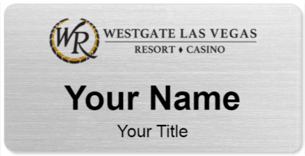 Custom name badges for Westgate Resort  Las Vegas