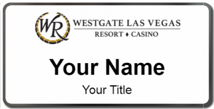 Custom name badges for Westgate Resort Las Vegas