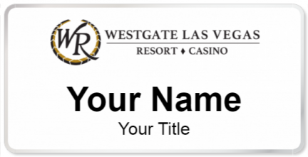 Custom name badges for Westgate Resort  Las Vegas