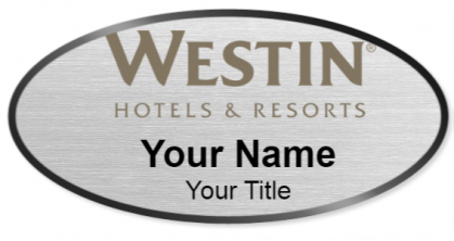 Custom name badges for Westin Hotels & Resorts
