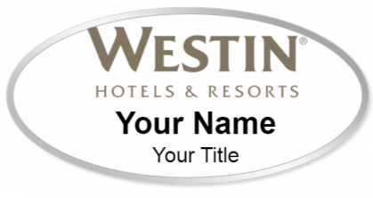 Custom name badges for Westin Hotels & Resorts
