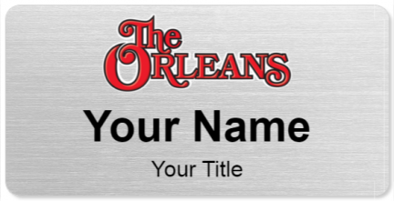Custom name badges for The Orleans