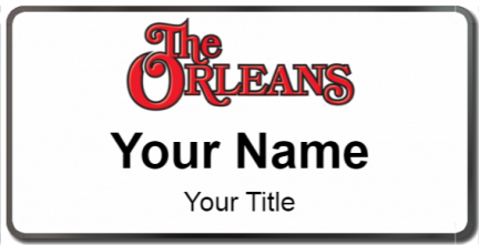 Custom name badges for The Orleans