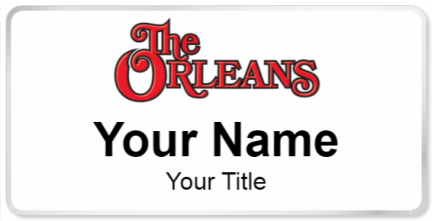 Custom name badges for The Orleans