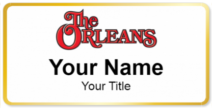 Custom name badges for The Orleans
