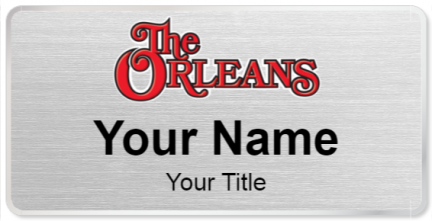 Custom name badges for The Orleans