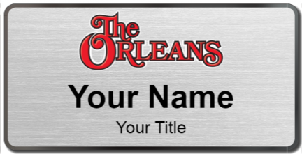 Custom name badges for The Orleans