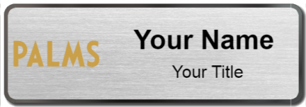 Custom name badges for The Palms Las Vegas