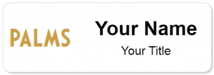 Custom name badges for The Palms Las Vegas