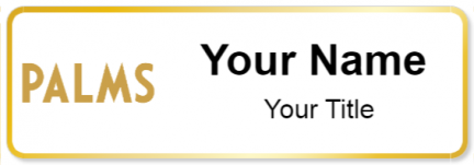 Custom name badges for The Palms Las Vegas