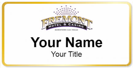 Custom name badges for Fremont Hotel & Casino