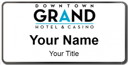 Custom name badges for Downtown Grand Las Vegas
