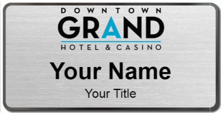 Custom name badges for Downtown Grand Las Vegas