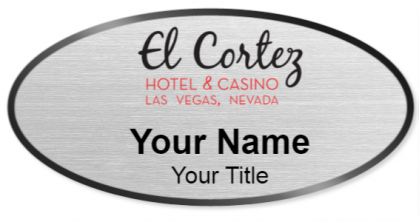 Custom name badges for El Cortez Las Vegas