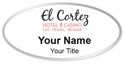 Custom name badges for El Cortez Las Vegas