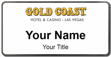 Custom name badges for Gold Coast Las Vegas