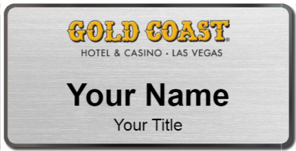 Custom name badges for Gold Coast Las Vegas