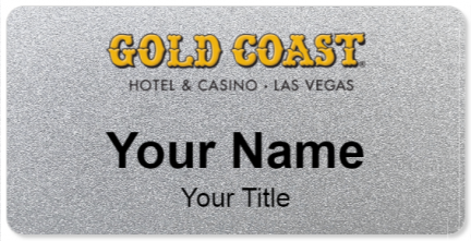 Custom name badges for Gold Coast Las Vegas