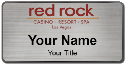 Custom name badges for Red Rock Las Vegas