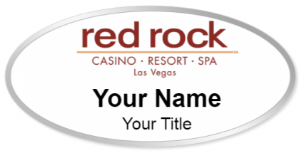 Custom name badges for Red Rock Las Vegas