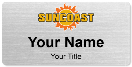 Custom name badges for Suncoast