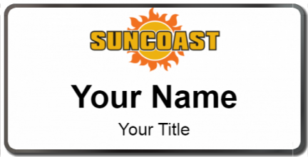 Custom name badges for Suncoast