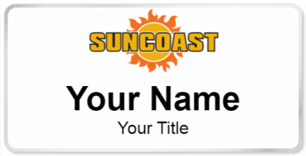 Custom name badges for Suncoast