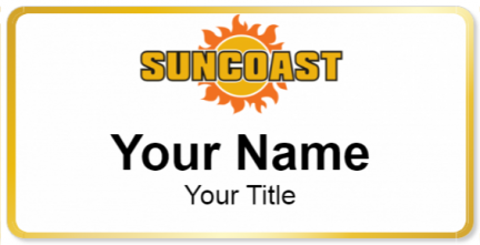 Custom name badges for Suncoast
