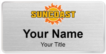 Custom name badges for Suncoast